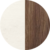 Rustic White & Cracked Oak
