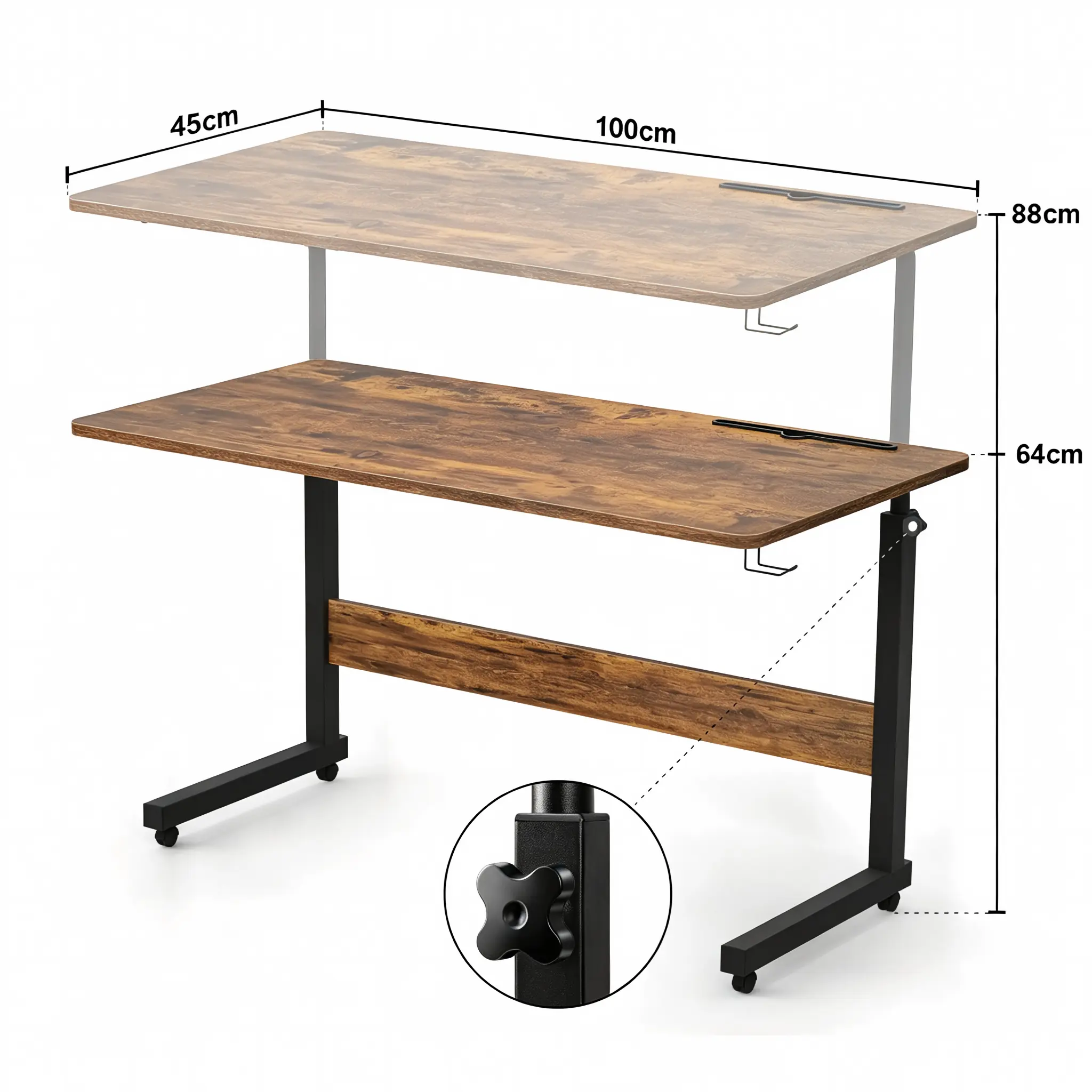 comfuri-47-inch-120-cm-adjustable-desk-dimensions-and-size-chart comfuri 39 4 inch 100 cm adjustable desk dimensions and height chart