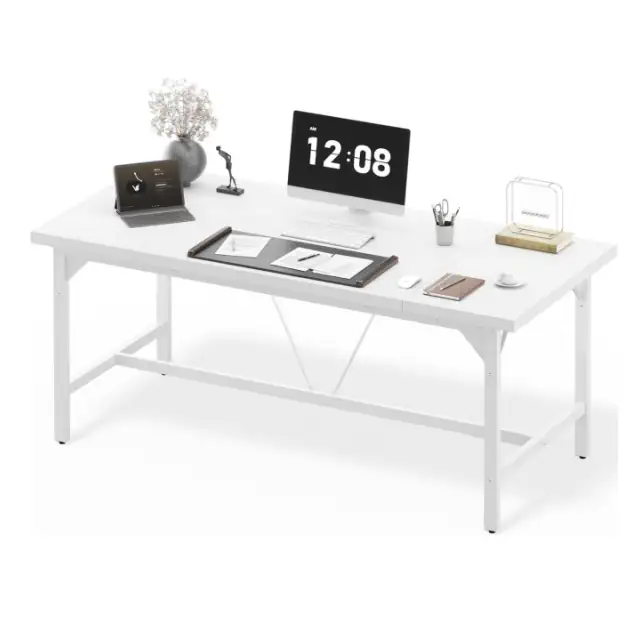 comfuri 63 inch 160 cm study writing gaming desk