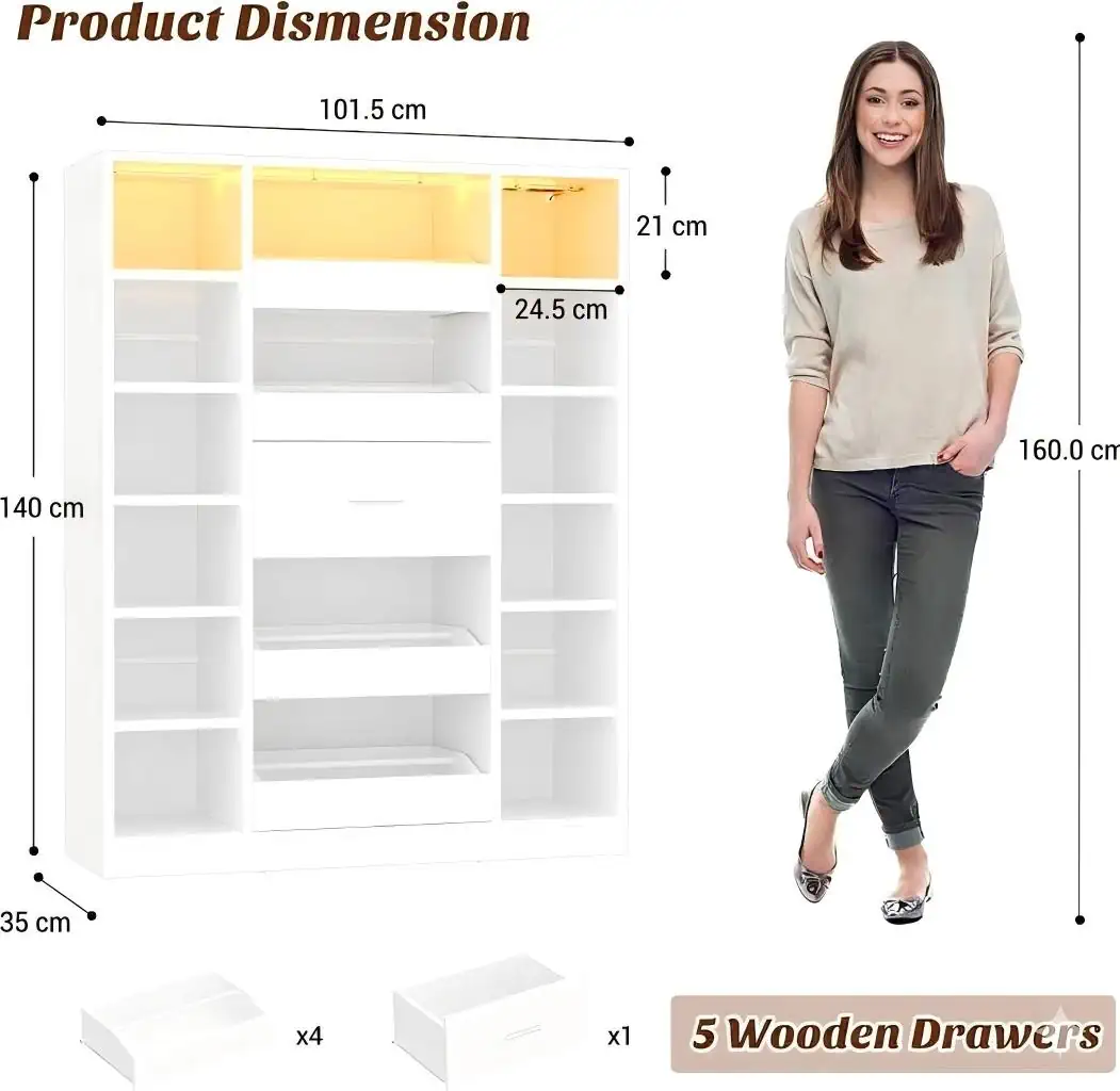 led shoe cabinet 5 drawers detailed dimensions led shoe cabinet 5 drawers detailed dimensions